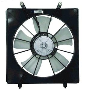 99 04 Honda Odyssey Radiator Cooling Fan Motor Shroud
