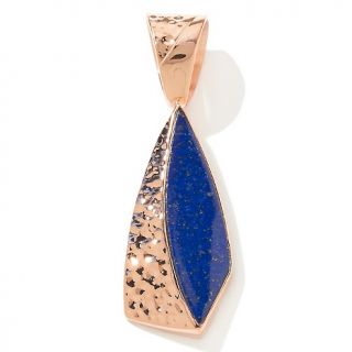 162 144 mine finds by jay king jay king lapis hammered copper pendant