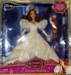 Disney Enchanted Giselle Fairytale Wedding Barbie Doll