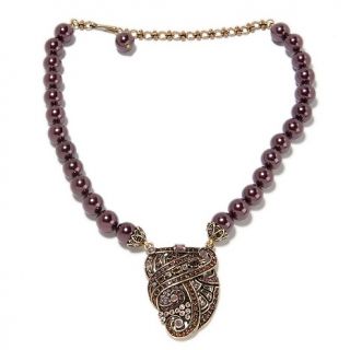 154 597 heidi daus well suited crystal accented beaded necklace rating