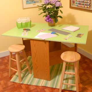 Arrow Crafting, Sewing and Cutting Table with Mat