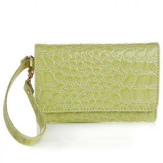 160 160 cellphone fashion wallet with wrist strap lime green rating 20
