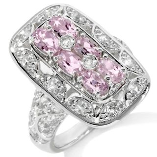 161 640 victoria wieck 2 41ct natural pink topaz and white topaz