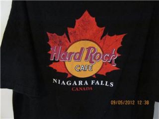 Hard Rock Cafe Niagara Falls Canada Authenic Mens T Shirt XXL