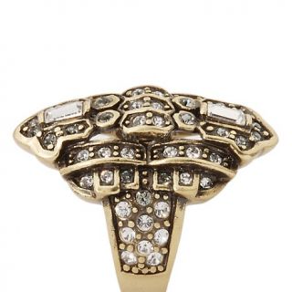 Heidi Daus Deco Delicacy Crystal Accented Ring