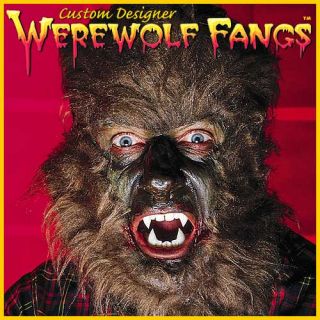 Deluxe Custom Designer Warewolf Wolfman Teeth Fangs