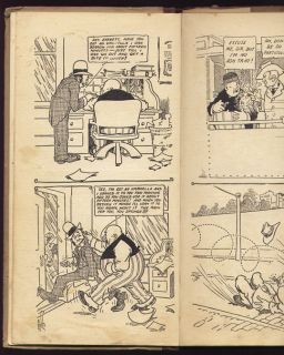 Scarce Orig Vintage 1907 Outbursts of Everett True Hardback Comic