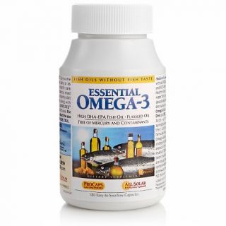  Essential Omega 3   No Fishy Taste   Orange   180 Capsules