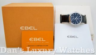 Ebel Classic Hexagon Auto Power Reserve Stainless Watch 9304F51