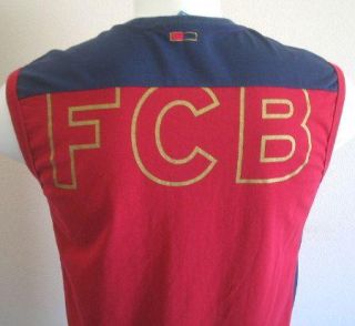 FCB Barcelona Tank Soccer Jersey Sleeveless M Shirt