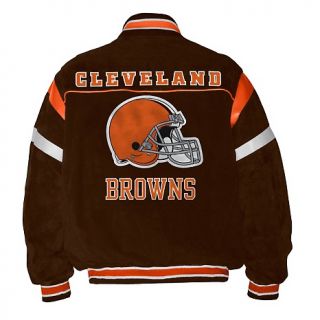 nfl suede jacket with contrast lining browns d 00010101000000~6811555w