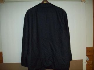 NWT new SAN FELICE Gray Wool Coat Jacket Mens XL