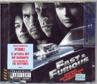 Fast Furious Soundtrack SEALED CD New Pitbull And