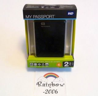  My Passport★Newest Model★2 TB Portable Hard Drive★USB 3.0★NEW