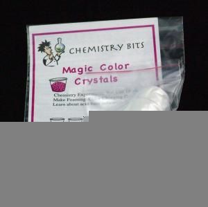 Magic Color Crystals  Experiment Activity Chemistry Bits Kit