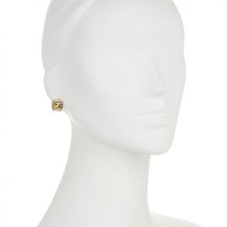 Jewelry Earrings Stud Daniel K Absolute™ Canary Square Radiant