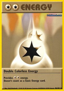 96 double colorless energy