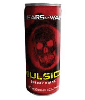 Gears of War Game Imulsion Energy Drink 8 4 oz Can New