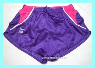 football thailand fbt running shorts vibrant purple large 32 34