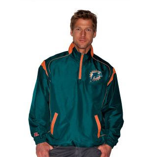 203 610 g iii nfl red zone quarter zip pullover by g iii dolphins note