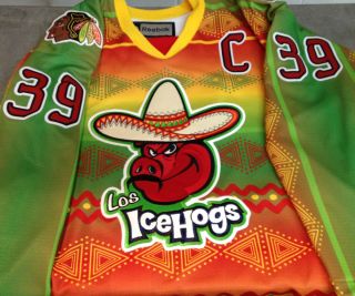 Martin St Pierre IceHogs Authentic Jersey