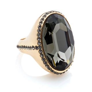 224 918 akkad imperial splendor oval black diamond color crystal ring