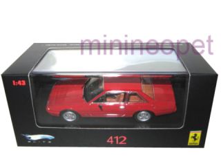 Hot Wheels Elite 1985 85 Ferrari 412 1 43 Diecast Red