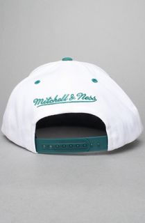 Mitchell & Ness The White Arch Snapback Hat in White Green : Karmaloop