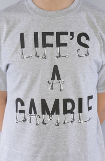 10 Deep The Lifes A Gamble Tee in Grey