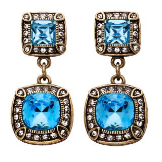 231 439 heidi daus royal opulence crystal accented frame drop earrings