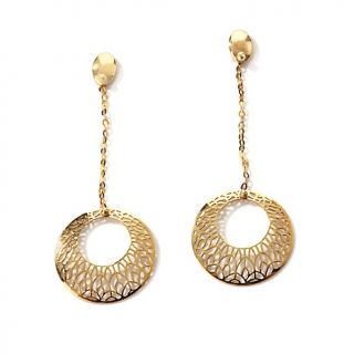 234 460 michael anthony jewelry 10k gold disc dangle earrings rating