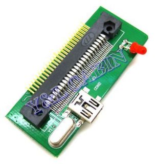 ZIF CE or Micro IDE 1 8 50 Pin to Mini USB 2 0 Adapter