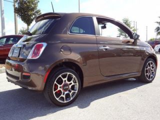 Fiat 500 s Leather Custom Fit Seat Cover