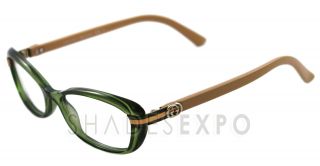 New Gucci Eyeglasses GG 3200 Beige 3IO GG3200 52mm