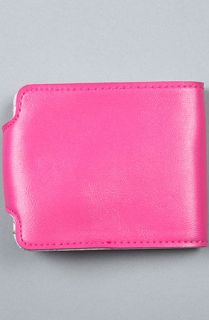 Paul Frank The Paul Frank Snap Wallet in Hot Pink Stripes  Karmaloop