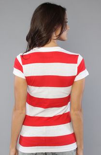 Joyrich The Leah Dolly New York Girl Striped Tee in Red  Karmaloop
