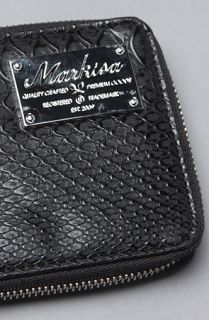 Markisa The Catch Zip Wallet in Black