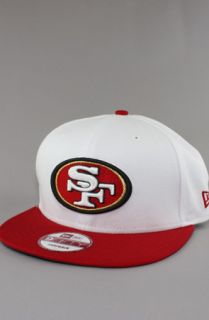 123SNAPBACKS San Francisco 49ers Snapback HatNE LogoWhiteRed