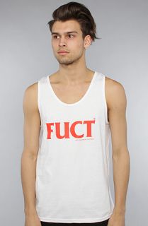 Fuct The Fuct Wars Tank in White Concrete
