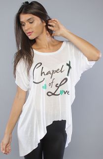Sauce The Chapel of Love London Tee in White