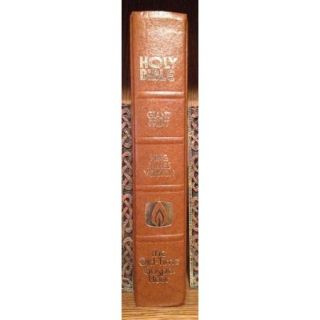 1976 Vintage Thomas Nelson Giant Print Holy Bible KJV Faith Partners