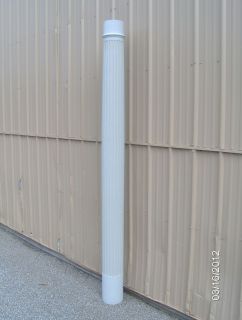 10x10 Fluted Structural Fiberglass Column Pillar Post