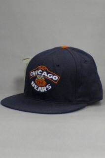 Vintage Deadstock Chicago Bears 1940 Fitted HatNavy