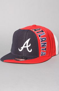 American Needle Hats The Atlanta Braves Sidewinder Snapback Hat in