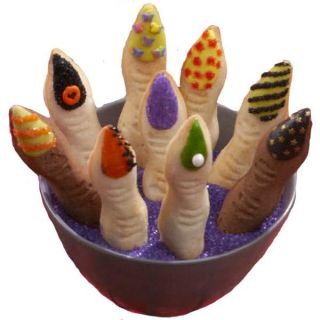 New Wilton Halloween Witch Fingers Non Stick Cookie Pan