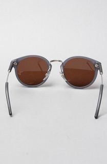 Super Sunglasses The Panama Sunglasses in Matte Deep Blue  Karmaloop