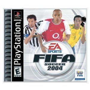 Sports FIFA Soccer 2004 Sony PlayStation 1 PS1 PSX