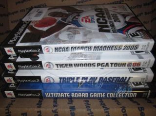 this is a lot of 4 used playstation 2 games all items are