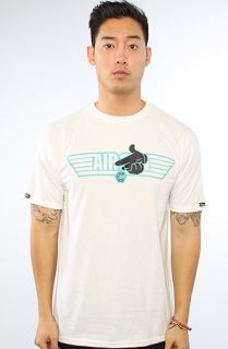 Crooks and Castles The Air Wing Tee in White