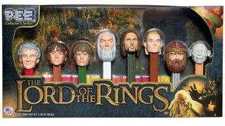  LORD OF THE RINGS MOVIE CANDY DISPENSER FILM COLLECTORS SERIES LIMITED